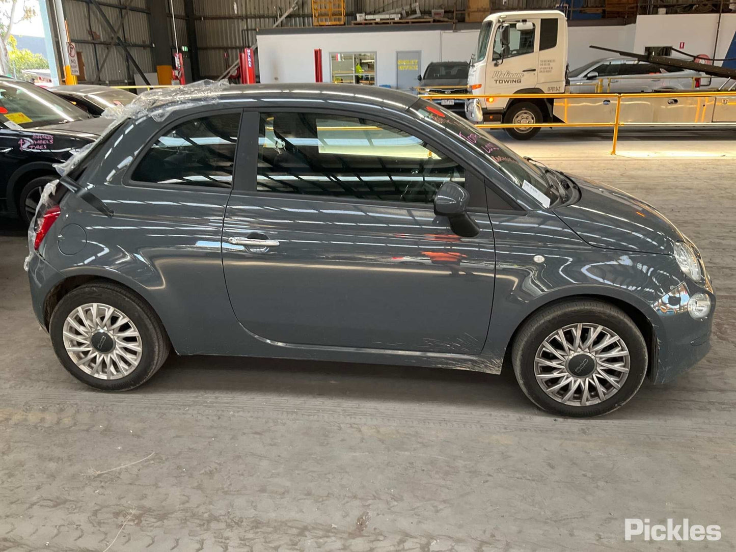 2021 FIAT 500 HALOGEN TYPE, NON 500E, 10/15- 51795458 LEFT HEADLAMP
