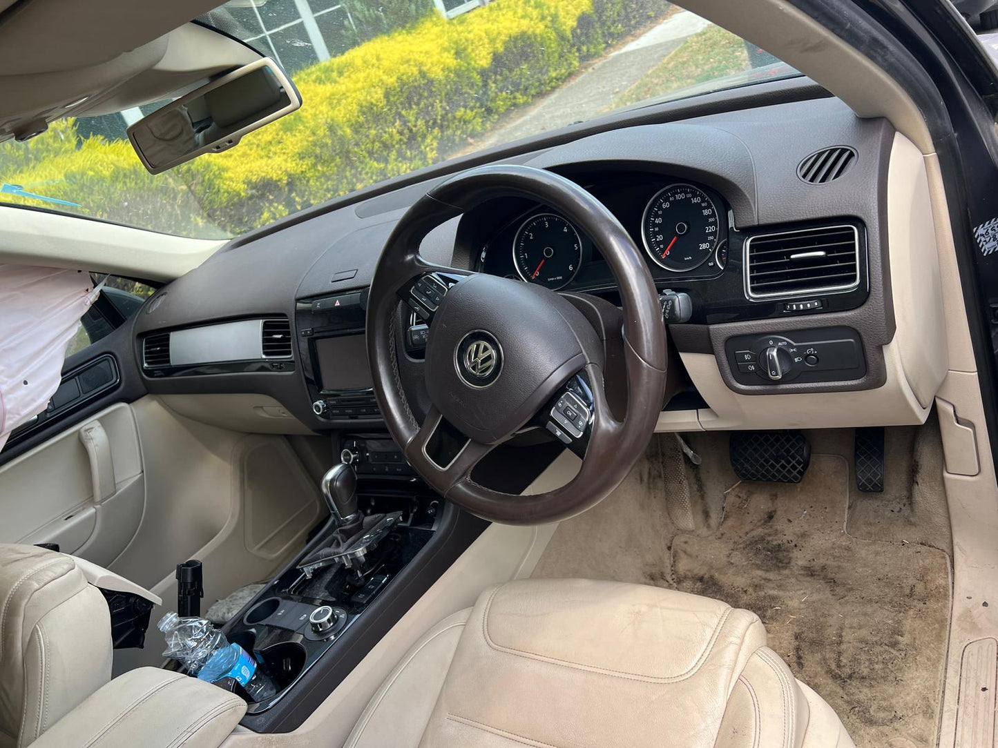 2012 VOLKSWAGEN TOUAREG 7P, DIESEL, 12/10-04/18 7P6422063L STEERING BOX RACK