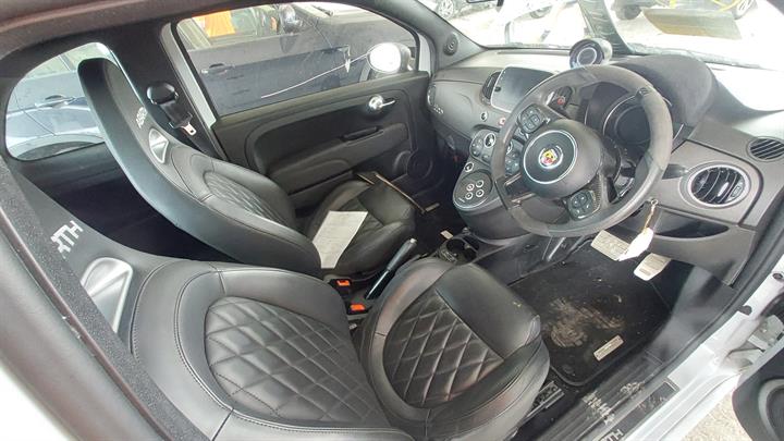 2021 ABARTH 500 RH REAR, SEAT BELT ONLY, 595, 01/13-03/21 735492576 SEAT BELT STALK
