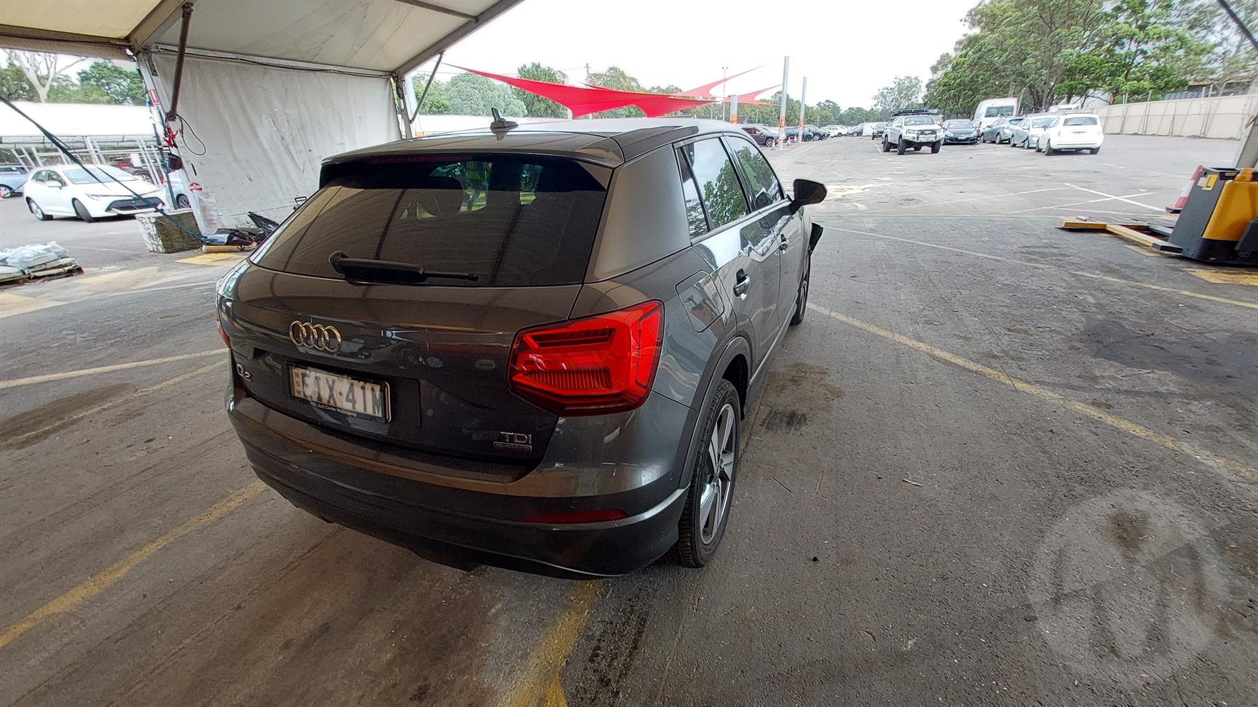 Wrecking 2017 AUDI Q2 for Used Parts AU1555