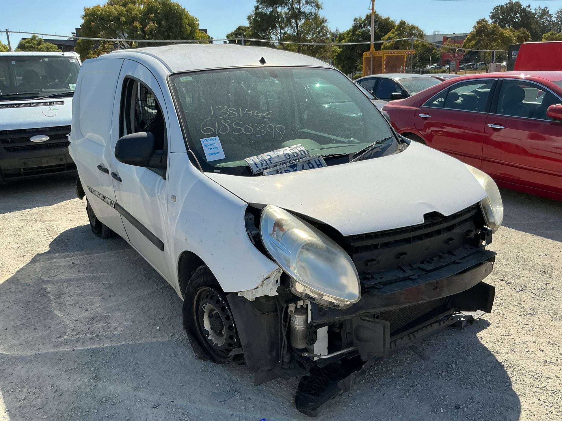 2014 RENAULT KANGOO FRONT, X61, 10/10-02/22 7701066450 WIPER MOTOR