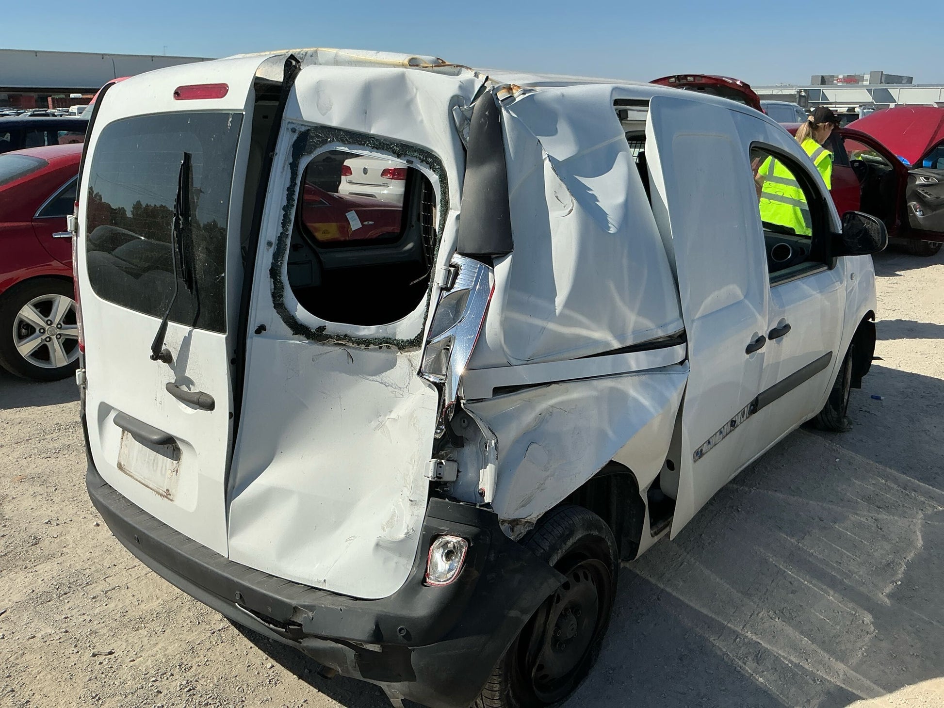 2014 RENAULT KANGOO X61, 10/10-  STEERING COLUMN