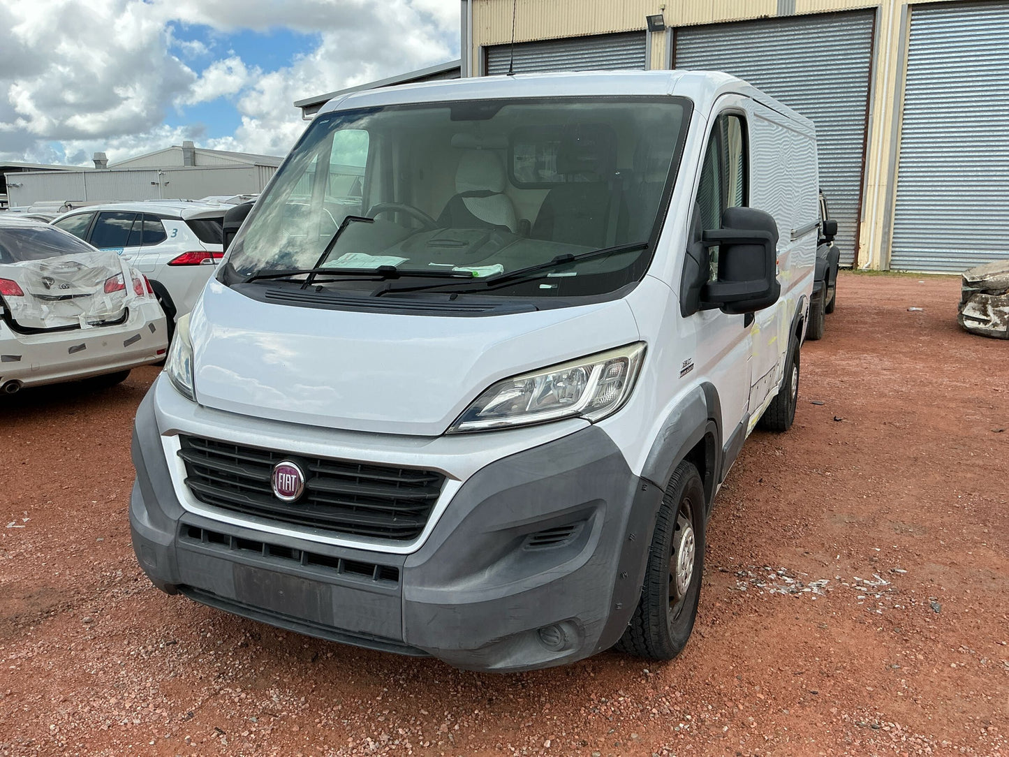 2015 FIAT DUCATO LH FRONT, SEAT BELT ONLY, BENCH SEAT TYPE, 11/06- SEAT BELT STALK