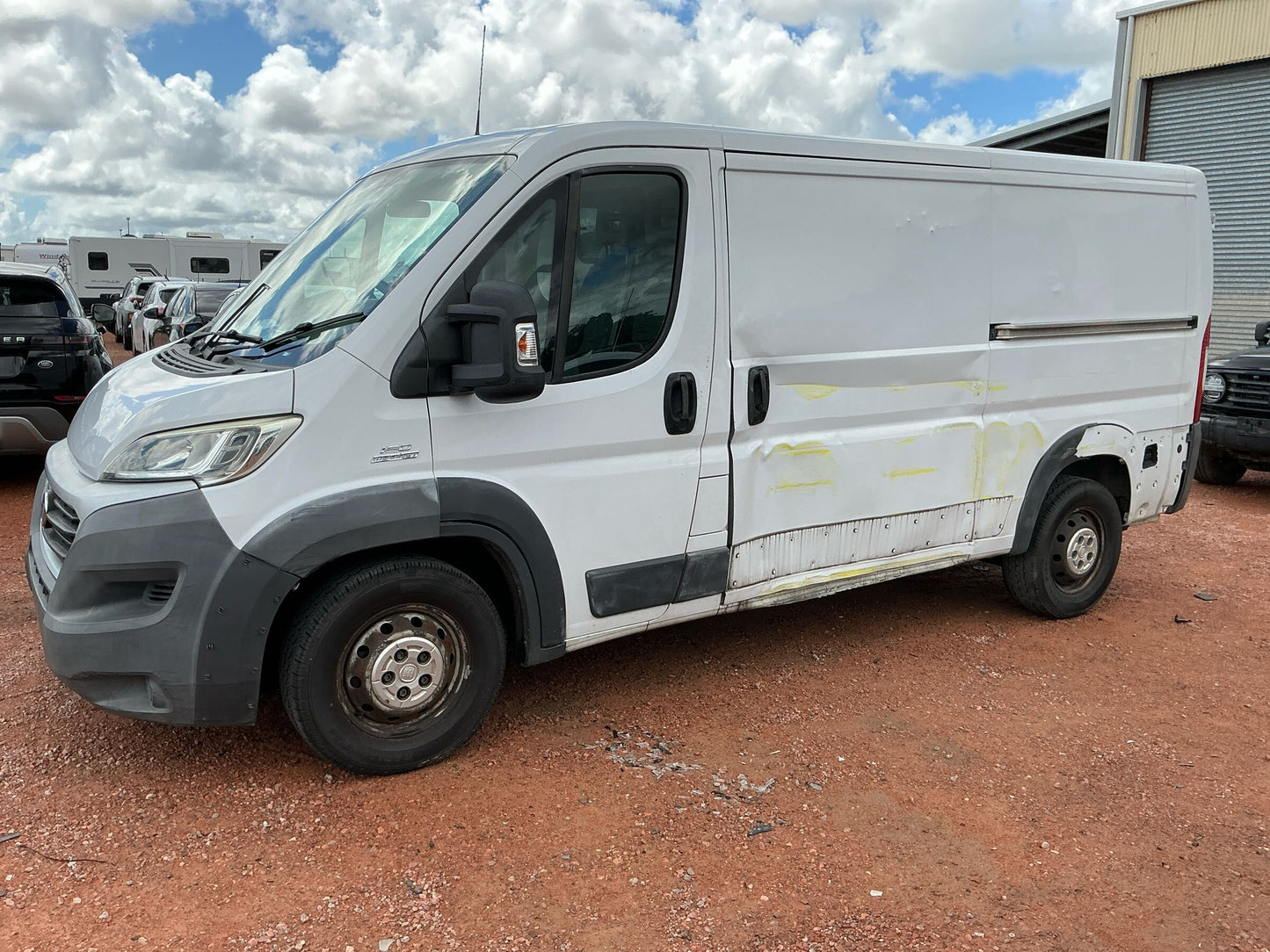 2015 FIAT DUCATO RH FRONT, SEAT BELT ONLY, BENCH SEAT TYPE, 11/06- SEAT BELT STALK