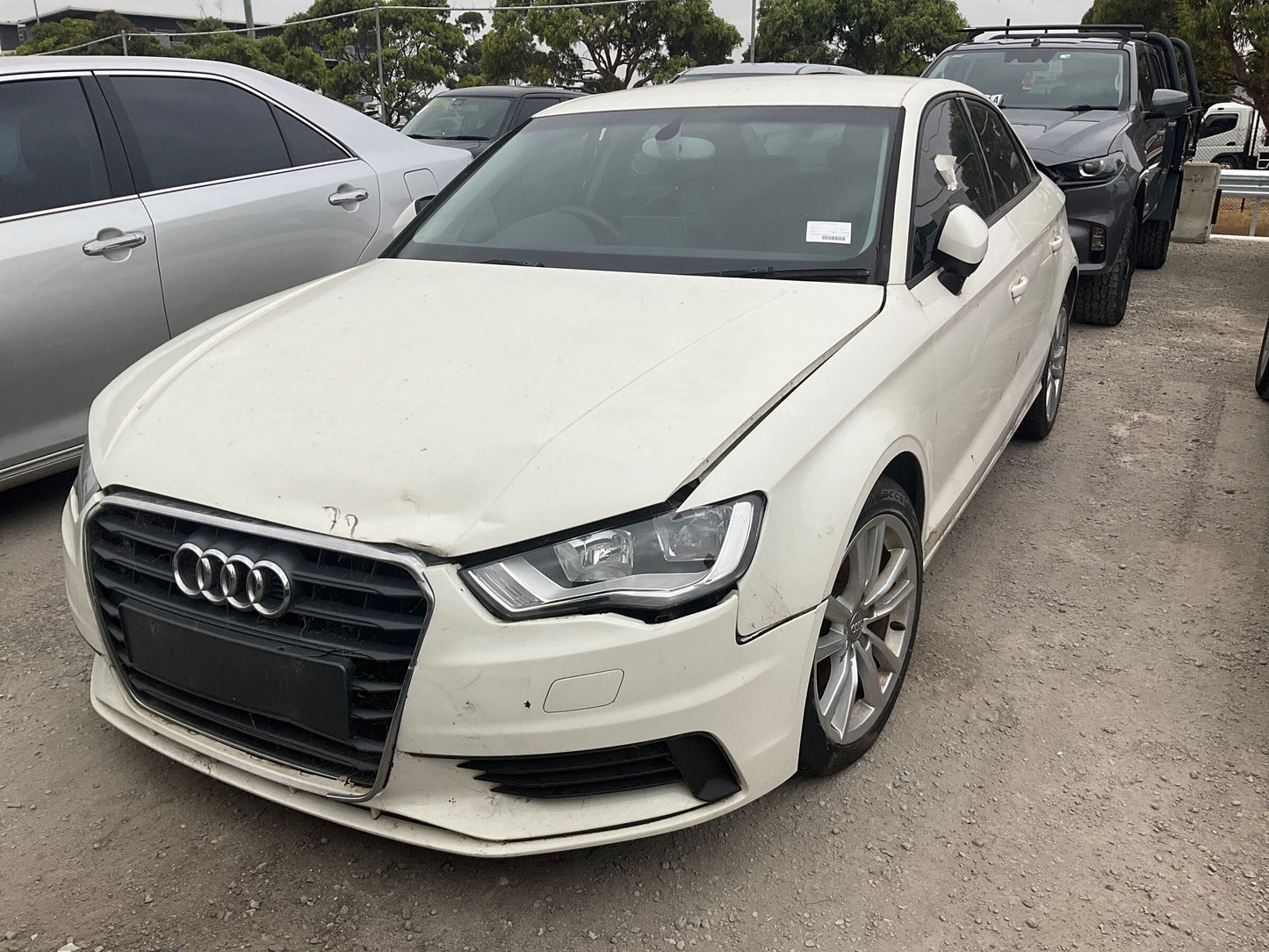 2014 AUDI A3 LH REAR, SEAT BELT ONLY, HATCH, 8V, 03/13-10/20 SEAT BELT STALK