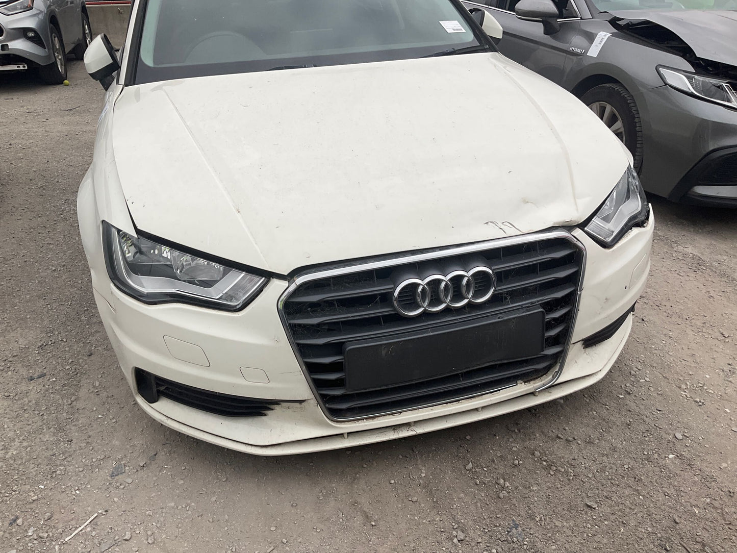 2014 AUDI A3 LH REAR, SEAT BELT ONLY, HATCH, 8V, 03/13-10/20 SEAT BELT STALK