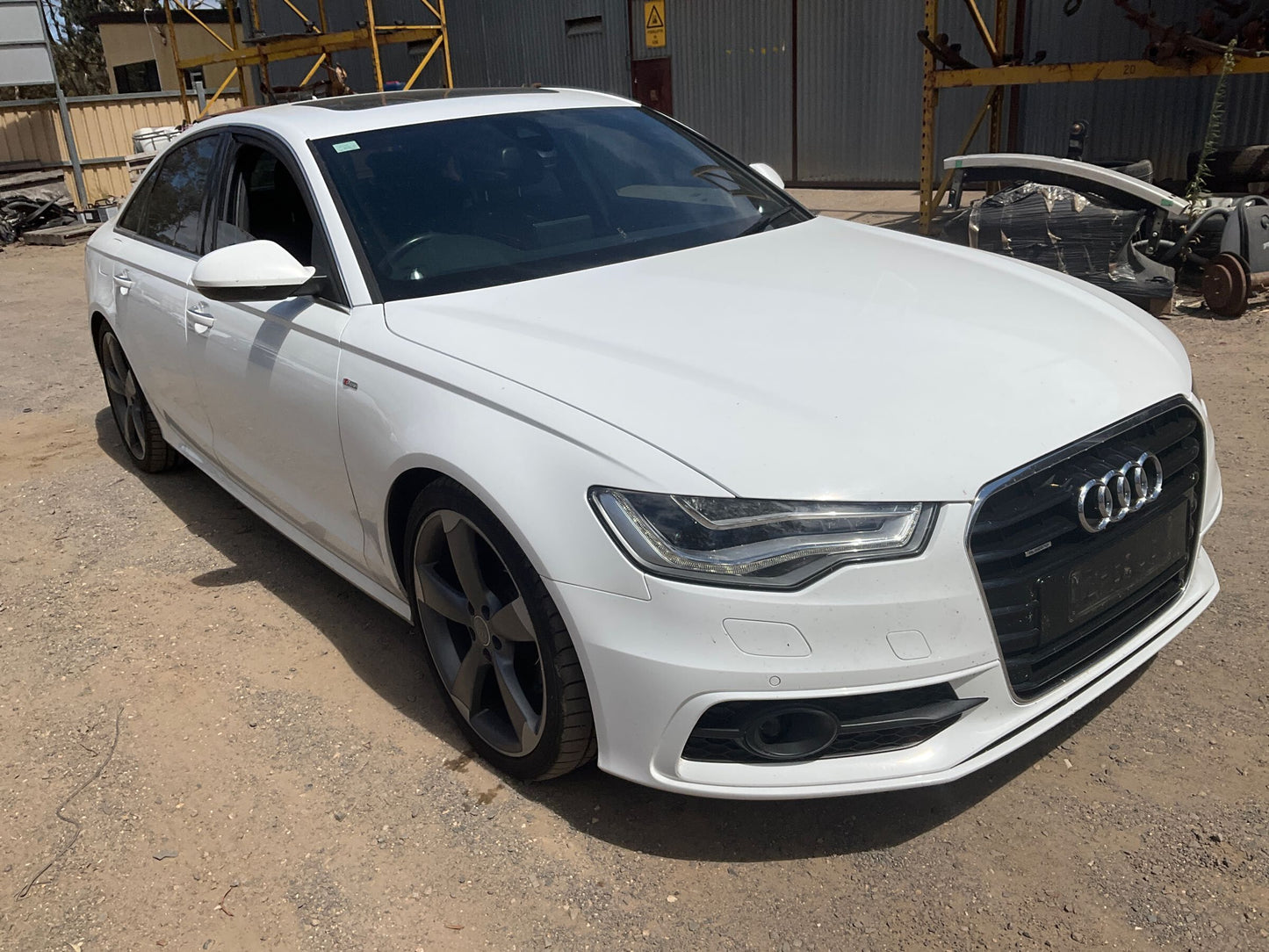 2011 AUDI A6 DUAL FAN ASSY, 3.0 DIESEL, 4G/C7, 04/11-06/18 4H0959455AD/4H0959455AE FAN
