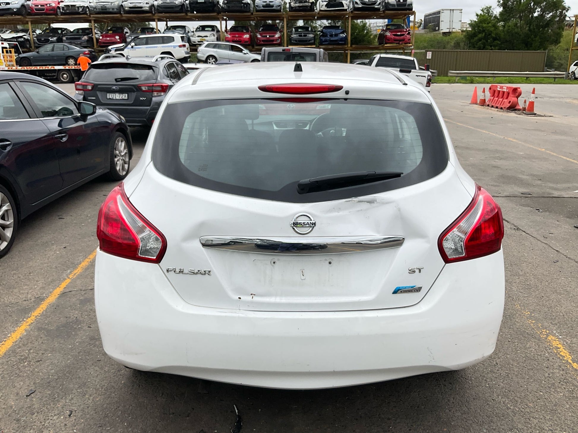 Wrecking 2015 NISSAN PULSAR for Used Parts NI1563