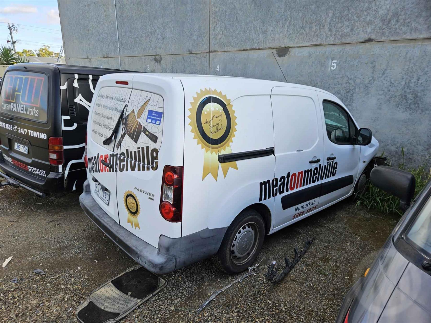 2012 PEUGEOT PARTNER DIESEL, 1.6, 9H06 ENG CODE, VIN VF37*9HF, 09/08-01/15  ENGINE