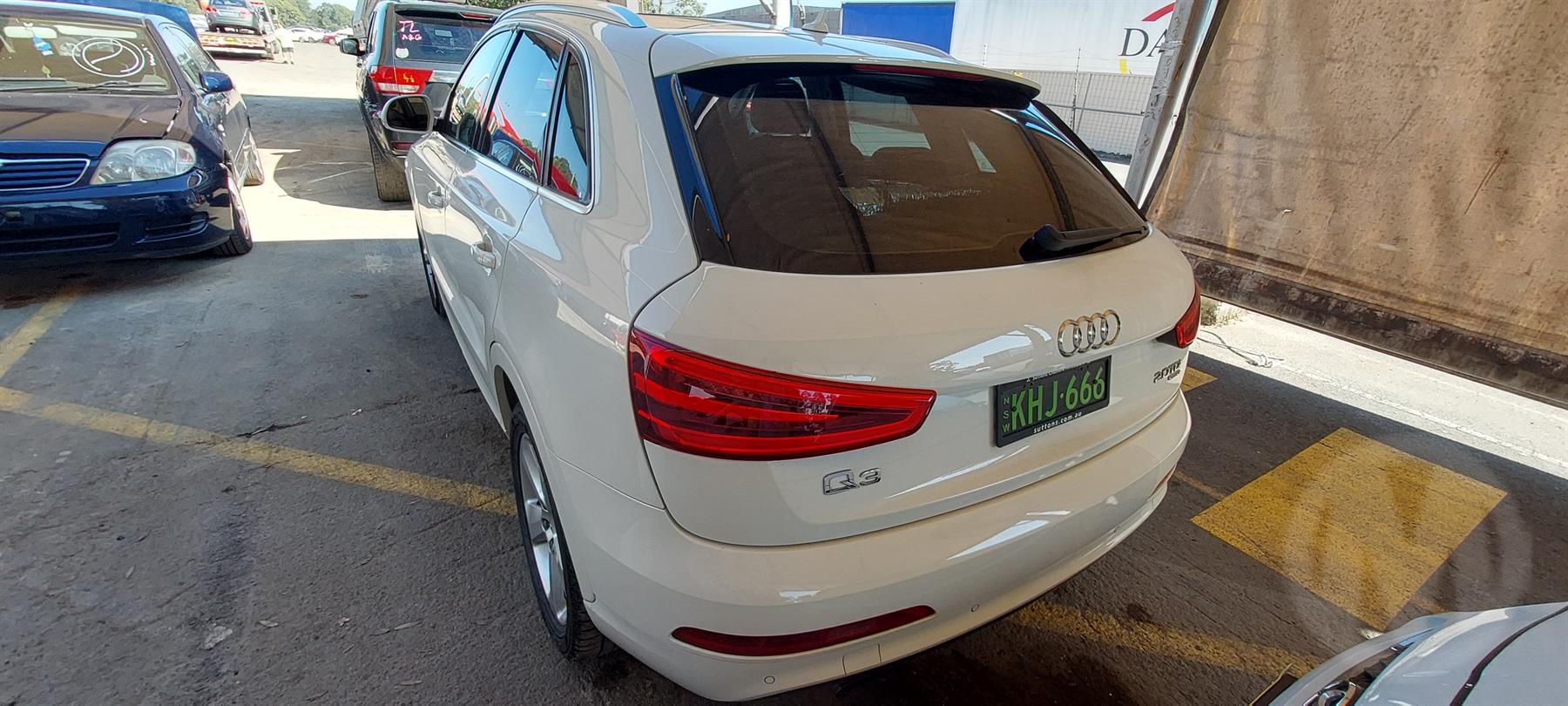 2012 AUDI Q3 DIESEL, 2.0, TURBO, 130TDi (130kW), 8U, CFGC CODE, 03/12-12/18  ENGINE