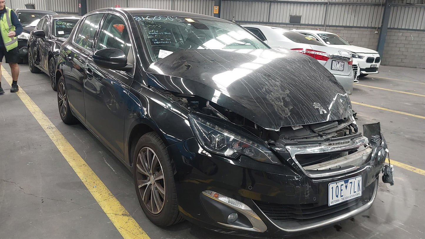 2015 PEUGEOT 308 AUTO, PETROL, 1.2, TURBO, T9, VIN VF3L*HNY, 10/14-01/21  TRANS GEARBOX