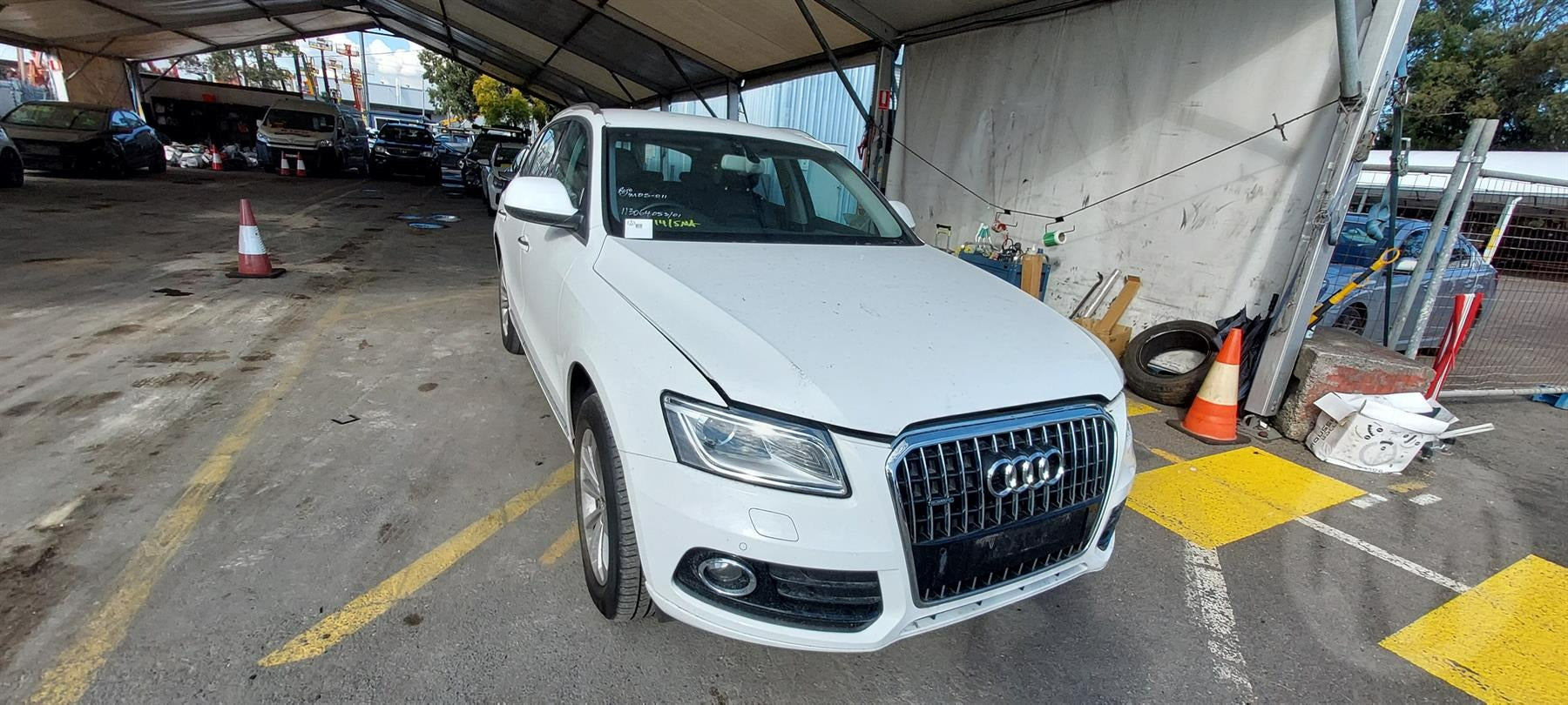 2014 AUDI Q5 DIESEL, 2.0, TURBO, 8R, CGLC CODE, 11/12-01/17  ENGINE
