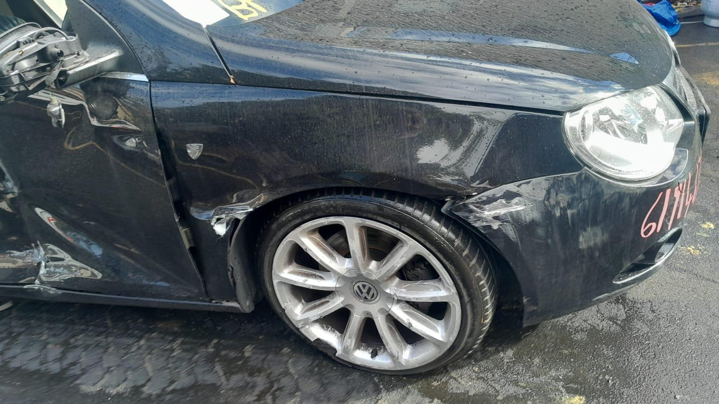 2008 VOLKSWAGEN EOS LH REAR, ASSY (BELT AND STALK), 1F, 02/07-12/14 SEAT BELT STALK