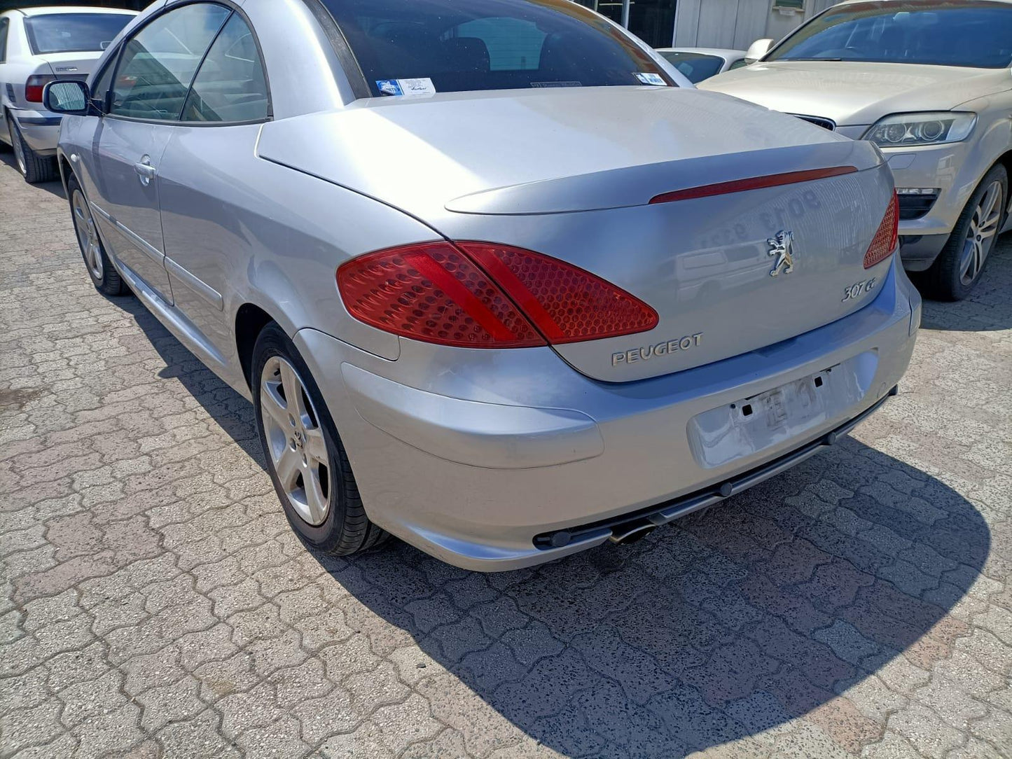 2005 PEUGEOT 307 T5, PAIR, 12/01-04/05 8143HH 8143GC SUNVISOR