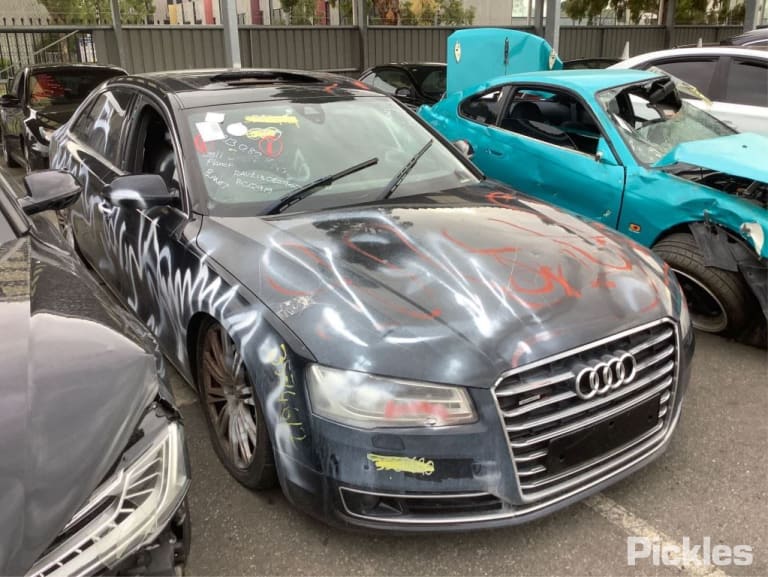 2014 AUDI A8 DIESEL, 3.0, TURBO, D4, CTBA CODE, 08/10-06/17 059100099Q ENGINE