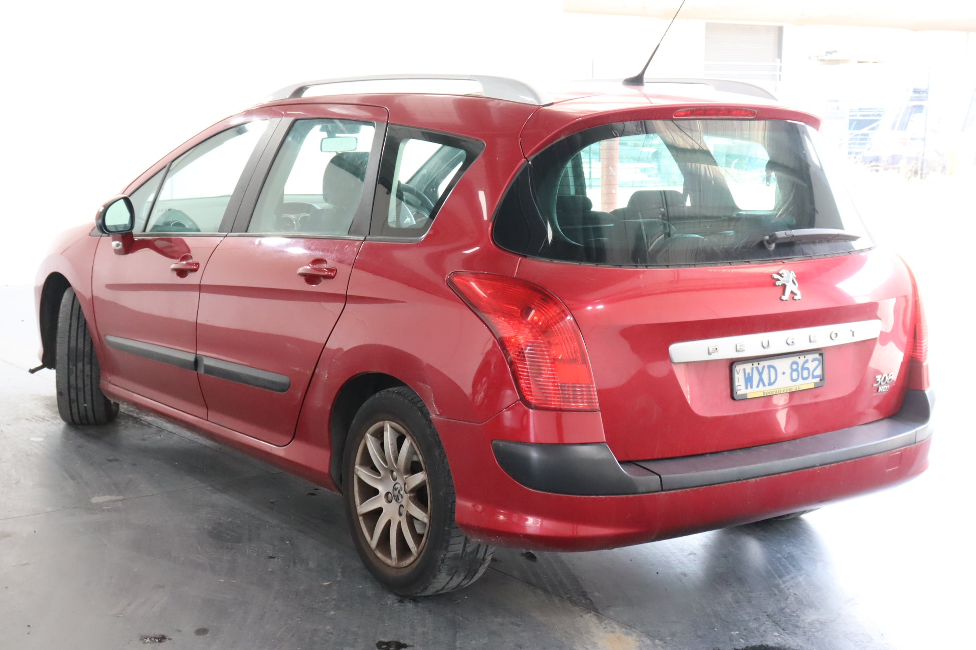 2009 PEUGEOT 308 RIGHT REAR DOOR LOCK, T7, HATCH/WAGON, 09/07-12/13 9138Q8 DOOR BOOT GATE LOCK