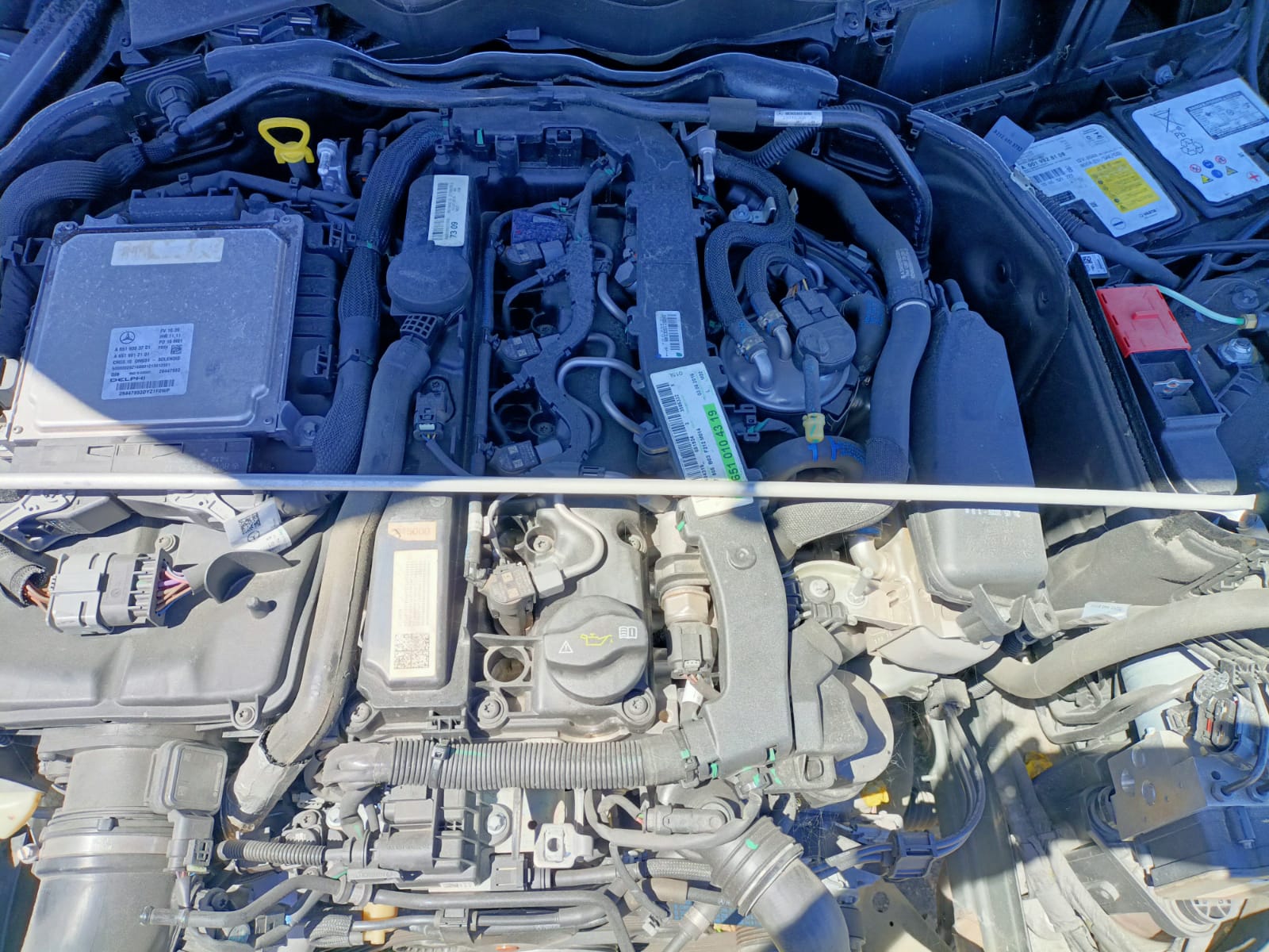 2016 MERCEDES CLS CLASS C218, 06/11-02/18 A2049007515 HEATER AC CONTROLS