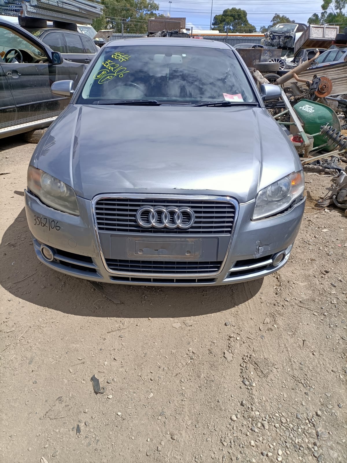 2006 AUDI A4 STANDARD DAY/NIGHT TYPE, B6, 07/01-02/06 8R0857511 INTERIOR MIRROR