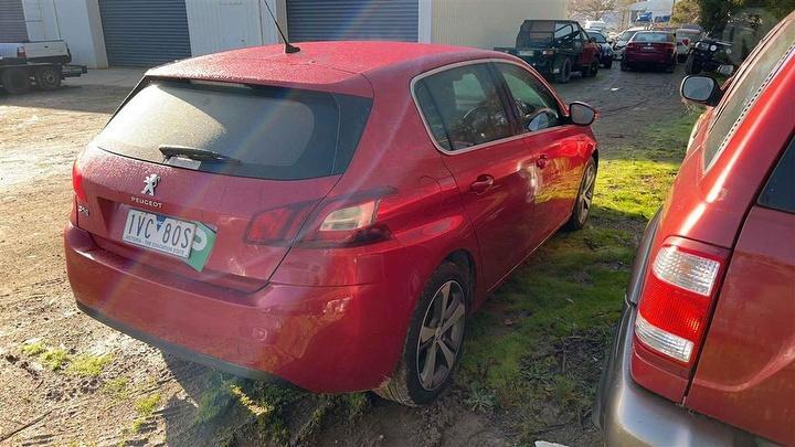 2015 PEUGEOT 308 T9, LED, W/ DAYTIME RUNNING LAMP TYPE, 10/14-06/17 9800546480 LEFT HEADLAMP