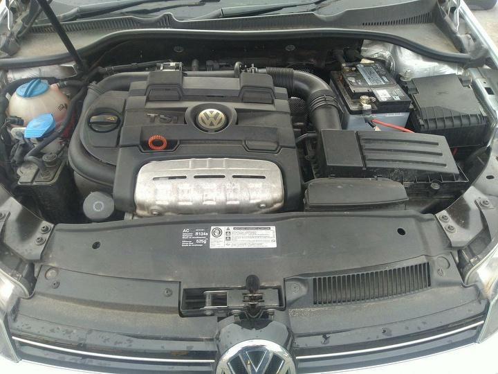 2009 VOLKSWAGEN GOLF GEN 6, COMFORTLINE/TRENDLINE/TSi, HALOGEN TYPE, 10/08-03/13  RIGHT HEADLAMP