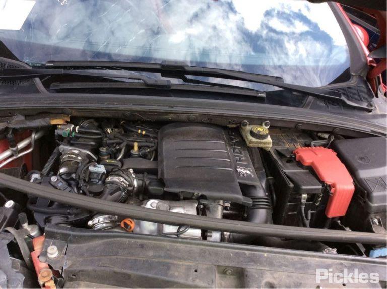 2008 PEUGEOT 308 MANUAL, DIESEL, 1.6, TURBO, T7, VIN VF34*9HZ, 20DP43 CODE, 09/07-01/14 DP43 TRANS GEARBOX
