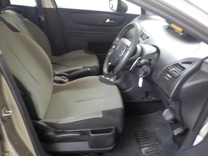 2011 CITROEN C4 RH FRONT, SEAT BELT ONLY, B7, 10/11- SEAT BELT STALK