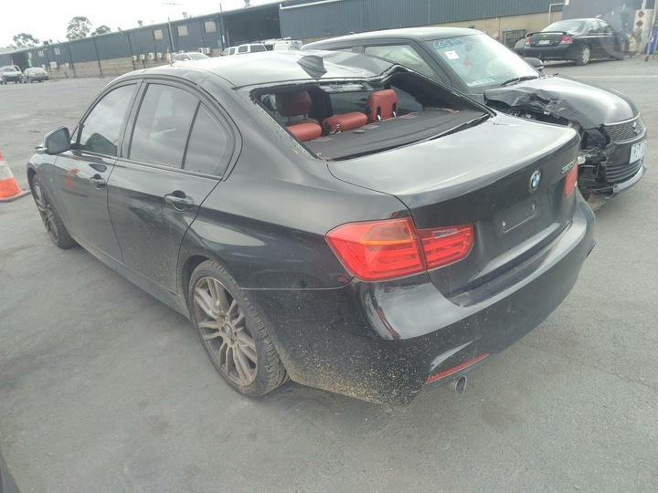 2014 BMW 3 SERIES CENTRE REAR, SEAT BELT ONLY, F30, SEDAN, 11/11-02/19 72117259395 SEAT BELT STALK