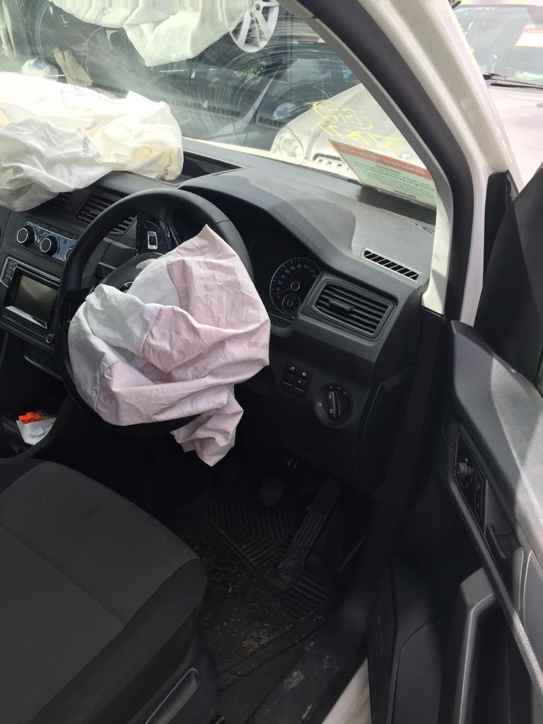 2018 VOLKSWAGEN CADDY LEATHER, 2KN, 12/15-02/21 2K5419091 STEERING WHEEL