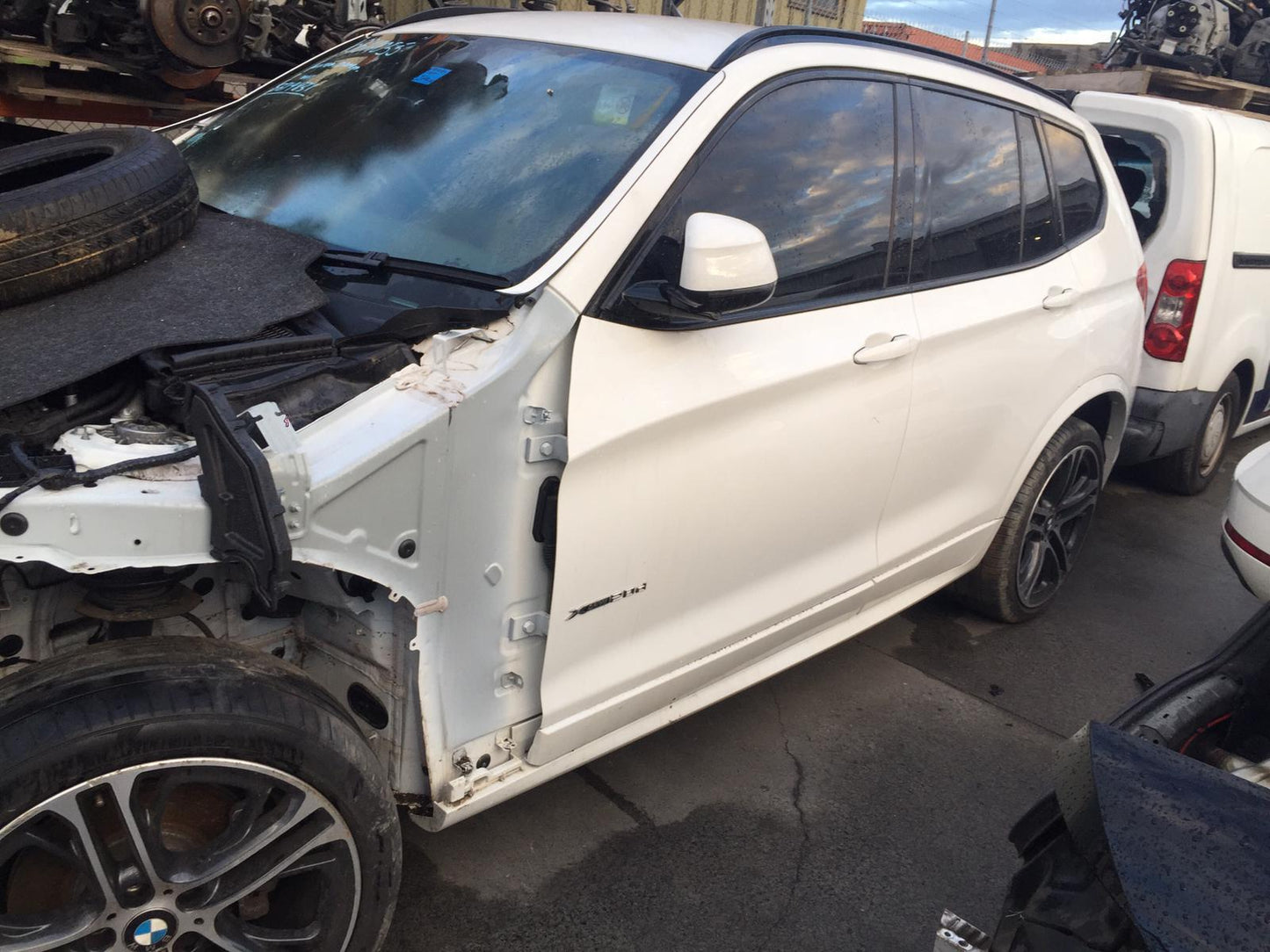 2017 BMW X3 LH REAR, F25, 12/10-07/17  CALIPER