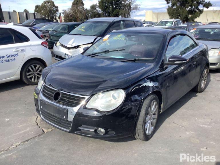 2008 VOLKSWAGEN EOS 2.0, PETROL, BPY/BWA CODE, 1F, 02/07-04/10 06F133062AG THROTTLE BODY