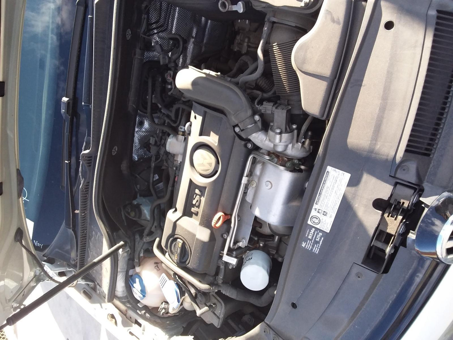 2009 VOLKSWAGEN GOLF LH REAR, ASSY (BELT AND STALK), GEN 6, 12/08-03/13 1K6857805N SEAT BELT STALK