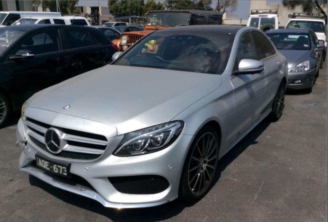 2017 MERCEDES C CLASS RH FRONT, OUTER, A205, 07/16-07/18 A0997605501 DOOR HANDLE