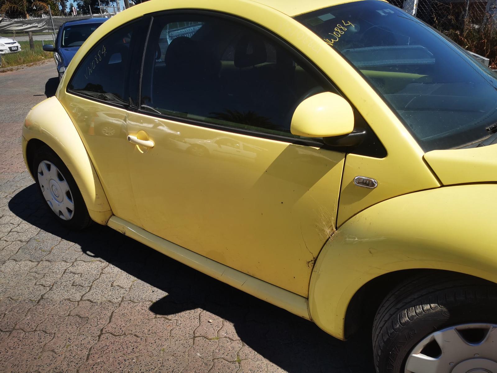 2001 VOLKSWAGEN BEETLE 9C, SUIT W/ PARK LIGHT TYPE, 01/00-09/05 1C0807421H REAR BUMPER