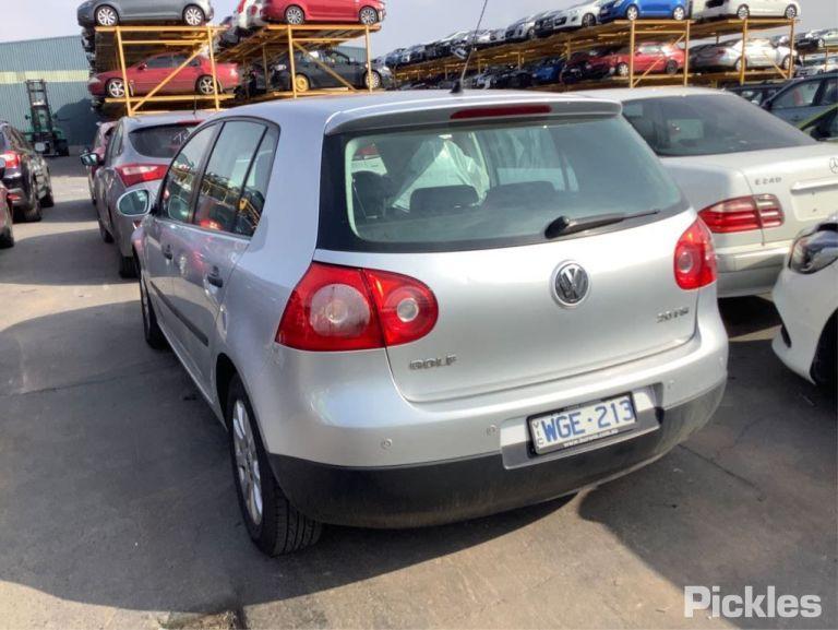 2008 VOLKSWAGEN GOLF GEN 5, HATCH, NON TINTED TYPE, 07/04-02/09 1K6945095AA LEFT TAILLIGHT