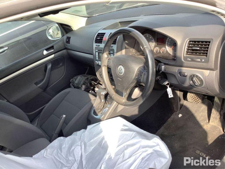2008 VOLKSWAGEN GOLF GEN 5, PAIR, GREY, 07/04-02/09 1K0857551N 1K0857552K SUNVISOR