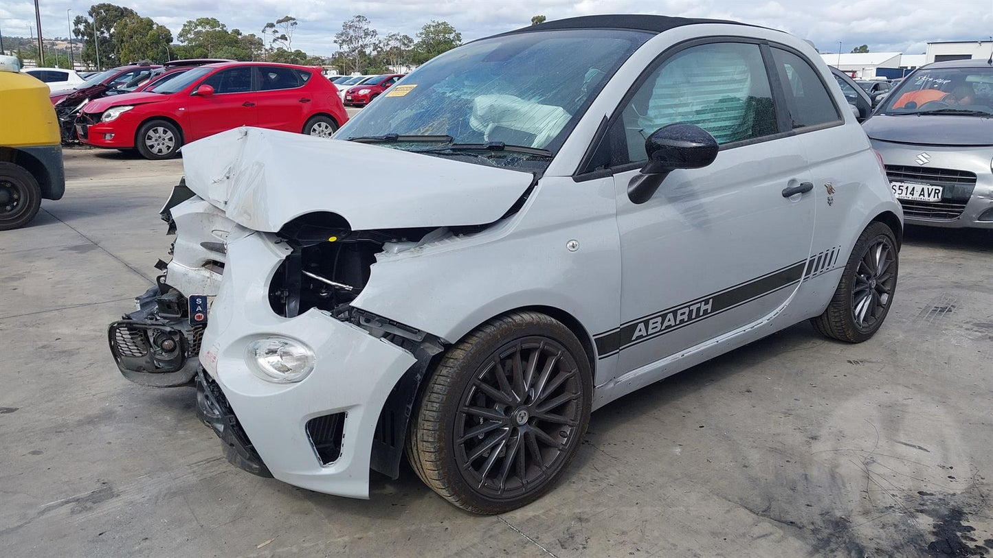 2021 ABARTH 500 RH REAR, SEAT BELT ONLY, 595, 01/13-03/21  SEAT BELT STALK