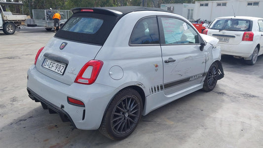 2021 ABARTH 500 LH REAR, SEAT BELT ONLY, 595, 01/13-03/21  SEAT BELT STALK