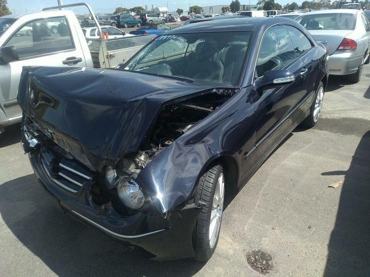 2006 MERCEDES CLK C209/A209, 06/02-06/09 A2097250110 LEFT FRONT DOOR WINDOW