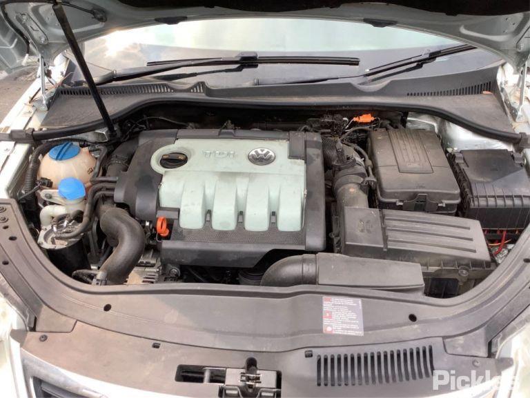 2007 VOLKSWAGEN EOS 1F, ON MOTOR P/N 1K0614517AF, ON MODULE P/N 1K0907379AC, 02/07-04/11 1K0614517AA ABS PUMP MODULATOR