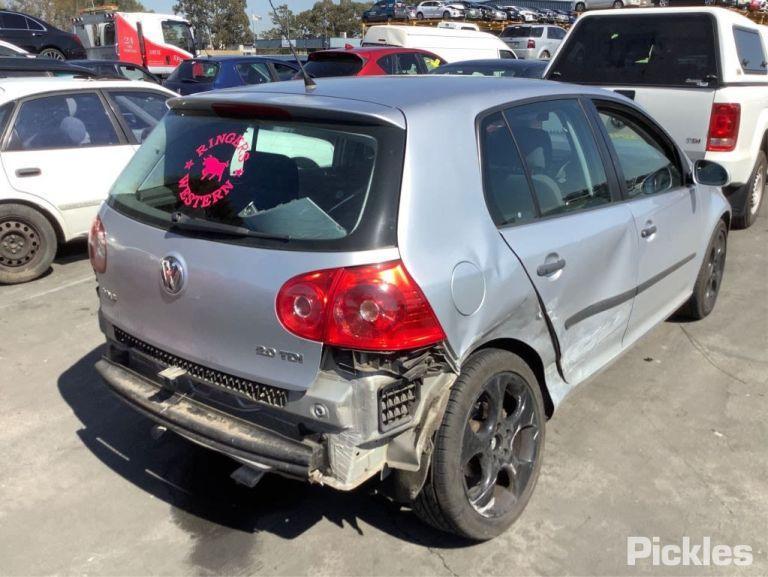 2006 VOLKSWAGEN GOLF RH FRONT, SEAT BELT ONLY, GEN 5, 07/04-02/09 1K4857706AT SEAT BELT STALK