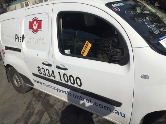 2017 RENAULT KANGOO X61, BLACK ONLY, W/PARK SENSOR TYPE, 09/13-02/22 7701478196 REAR BUMPER