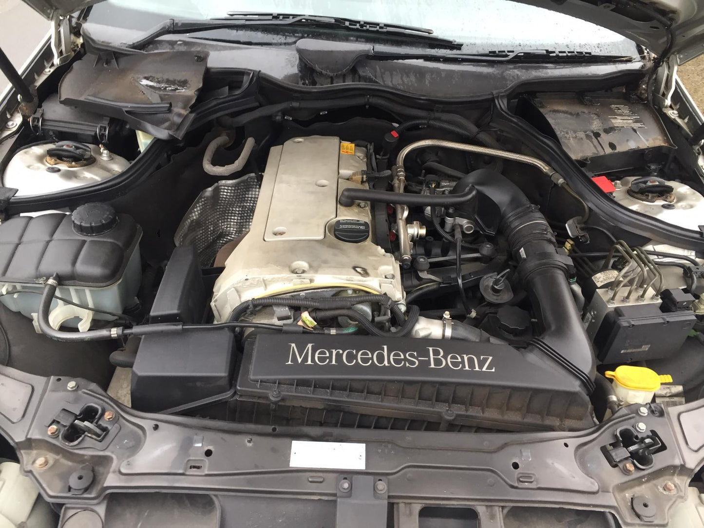 2002 MERCEDES C CLASS LH REAR, SEAT BELT ONLY, W203, 11/00-06/07 A2038601185 SEAT BELT STALK