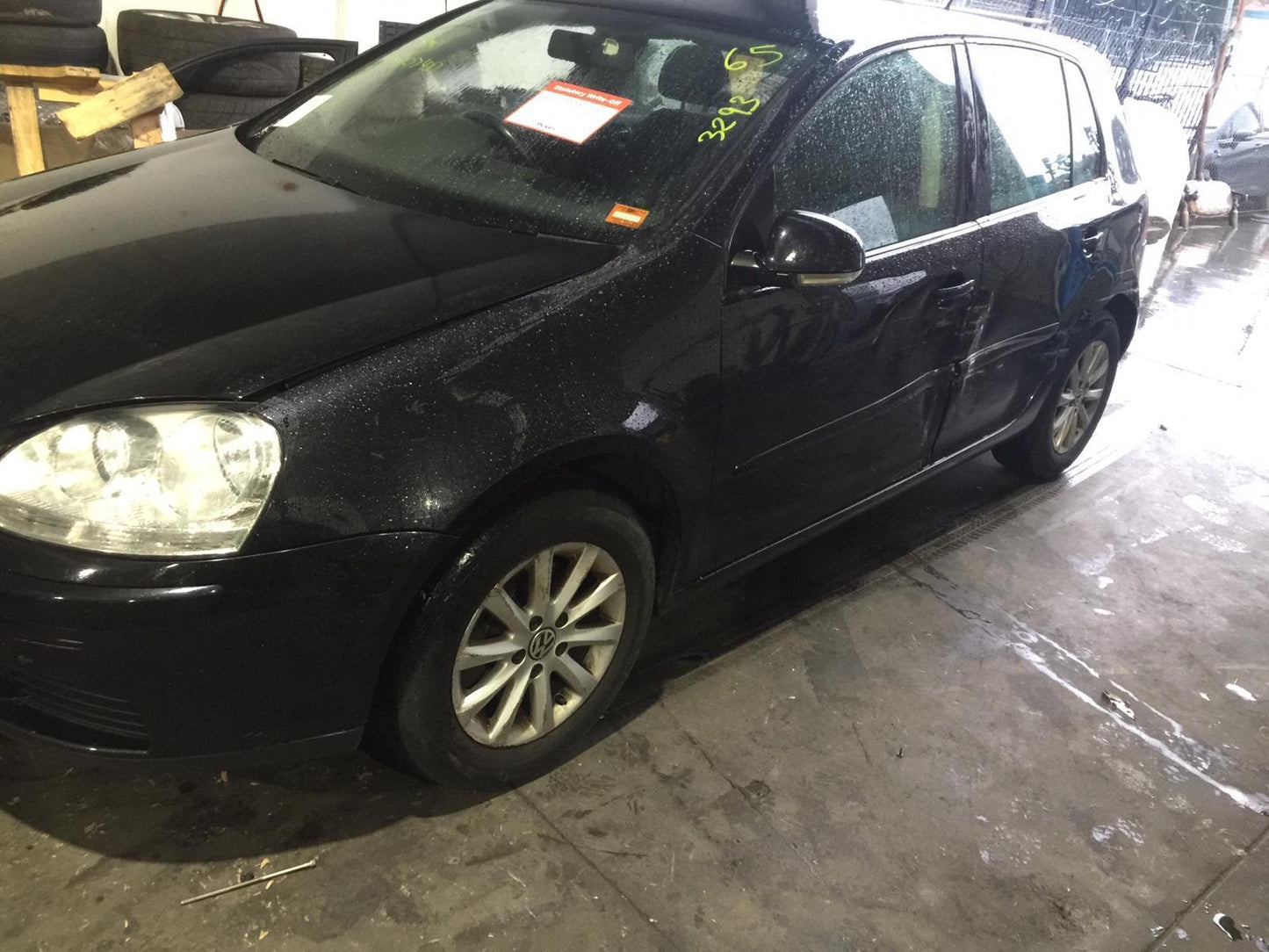 2009 VOLKSWAGEN GOLF GEN 5, PAIR, GREY, 07/04-02/09 1K0857551N 1K0857552K SUNVISOR