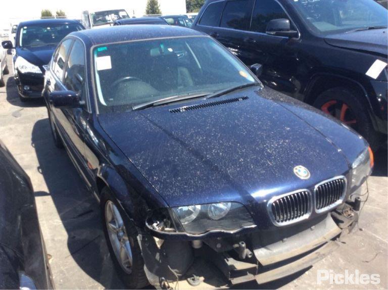 2001 BMW 3 SERIES E46, SEDAN, STANDARD, 09/98-09/01 63126902747 LEFT HEADLAMP