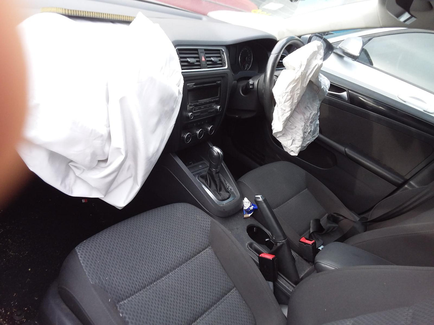 2012 VOLKSWAGEN JETTA LEFT FRONT DOOR LOCK, P/N 5K2837015D, 1B, 02/11-12/17 5K2837015D DOOR BOOT GATE LOCK