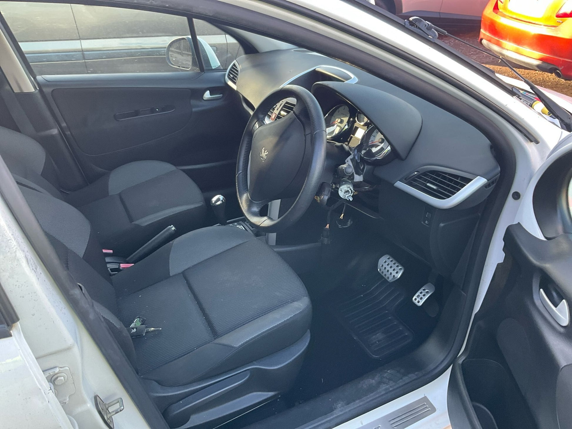 2012 PEUGEOT 207 LEATHER, A7, 03/07-12/12 410NP STEERING WHEEL