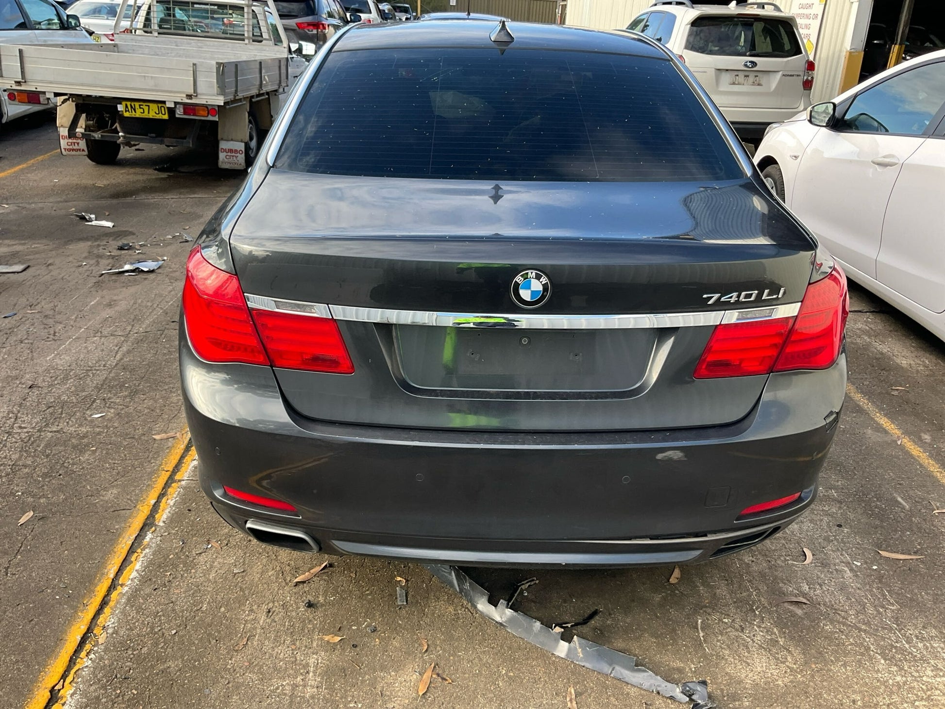 Wrecking 2010 BMW 7 SERIES for Used Parts BM1618