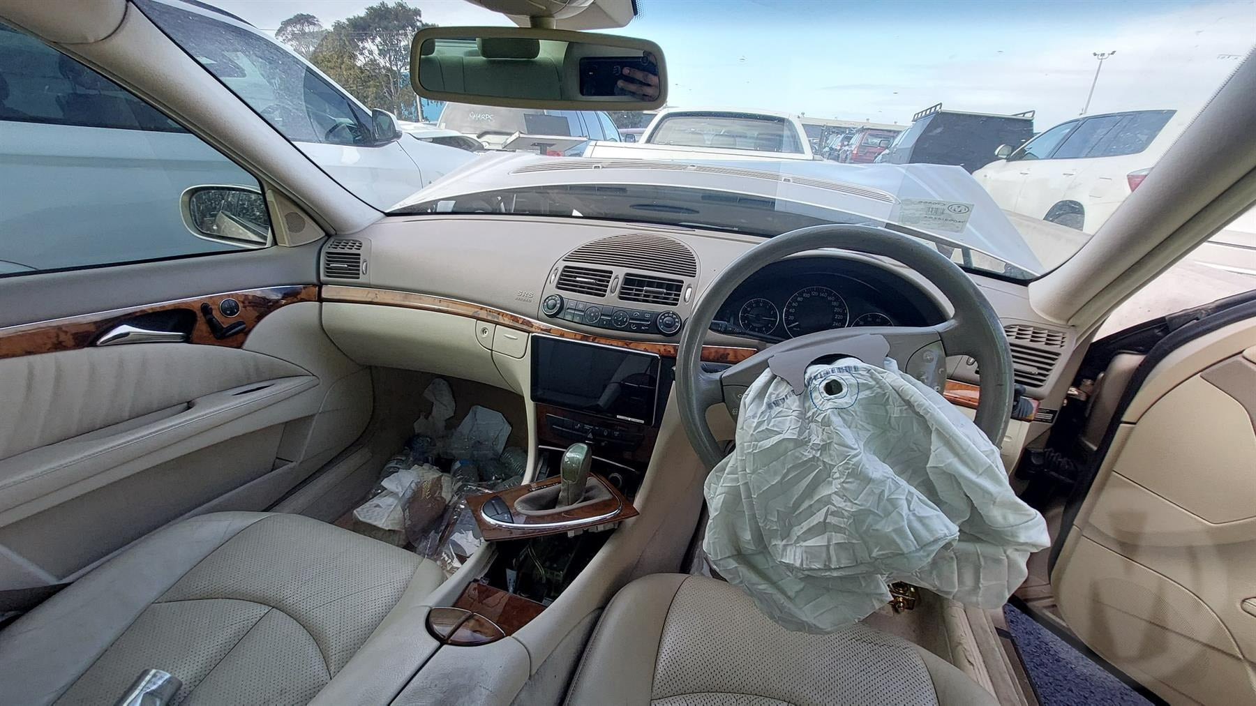Wrecking 2003 MERCEDES E CLASS for Used Parts MB16312