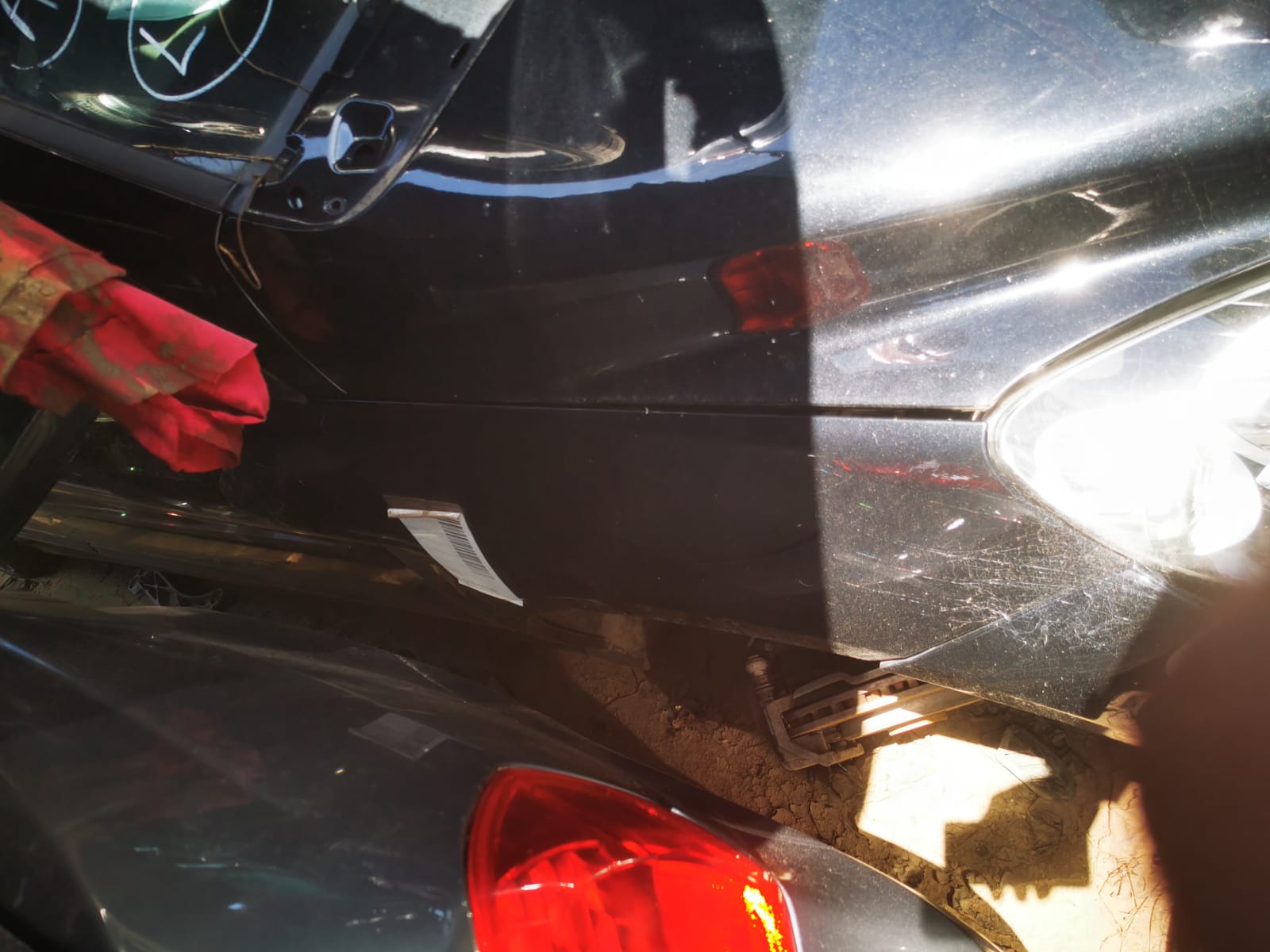 2010 MERCEDES B CLASS W245, RH SIDE, 11/05-06/11 A1698101610 SUNVISOR