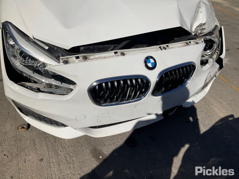 2017 BMW 1 SERIES F20, HATCH, RH REAR, SEAT BELT ONLY, 06/11-04/19 619185100E SEAT BELT STALK